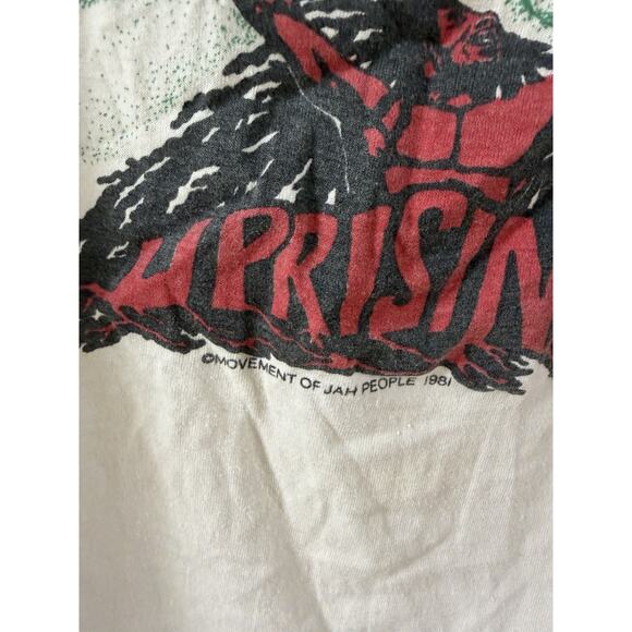 1980 Bob Marley Vintage Band Concert Tee Shirt Women’s Medium Tank - Picture 5 of 7